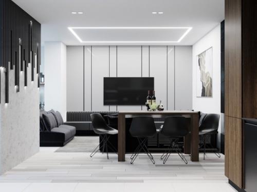 Интересный дизайн - проект квартиры. 01