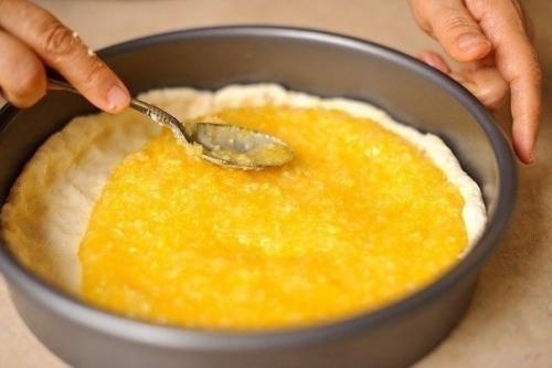 Очень нежный лимонный пирог.