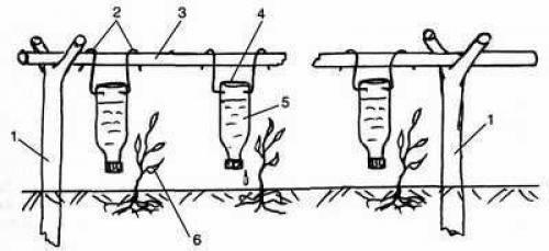 Капельный полив через трубы и из пластиковых бутылок. 02 Капельный полив через трубы и из пластиковых бутылок. 02
