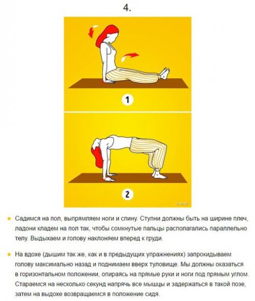 5 тибетских упражнений, чтобы проработать все мышцы за 10 минут. 04