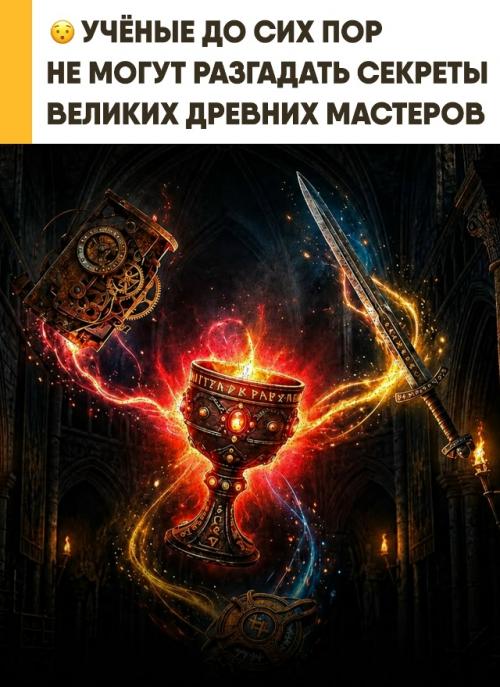 Некоторые древние технологии до сих пор превосходят современные достижения науки. 

