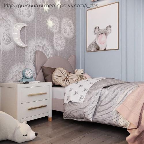 Детская комната для девочки от студии дизайна Simple Interriors. 01