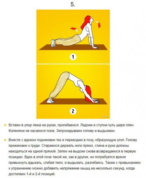5 тибетских упражнений, чтобы проработать все мышцы за 10 минут. 03