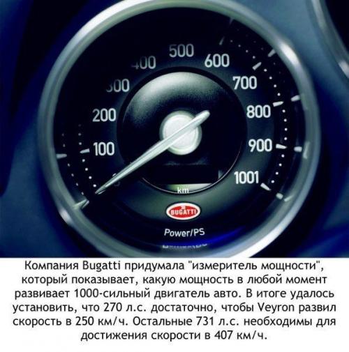 Интересные факты о Bugatti Veyron. 01