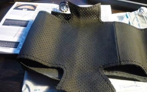 Перетяжка руля кожей своими руками. 05 Перетяжка руля кожей своими руками. 05