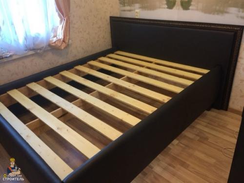 Давно хотел смастерить большую кровать для дачи и вот что получилось. 07