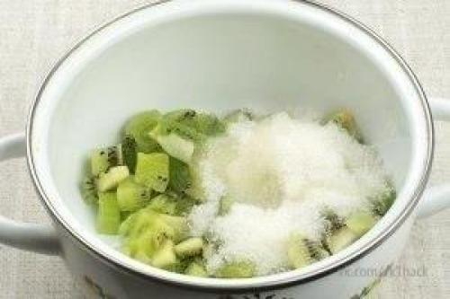 Йогуртовый Низкокалорийный Торт с Киви и Бананом. 03 Йогуртовый Низкокалорийный Торт с Киви и Бананом. 03