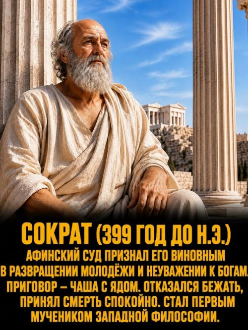 Пять великих мыслителей трагически заплатили жизнью за свои смелые убеждения. 02
