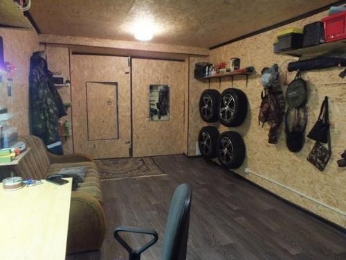 Получился не гараж, а квартира! 07