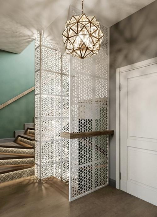 Кухня - гостиная в загородном доме. 06