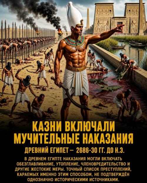 Жестокая реальность древнего Египта намного страшнее школьных учебников оказалась. 06