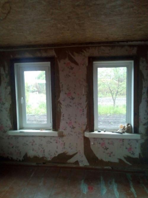 Мы делаем потолок и стены которым 50 лет. 06