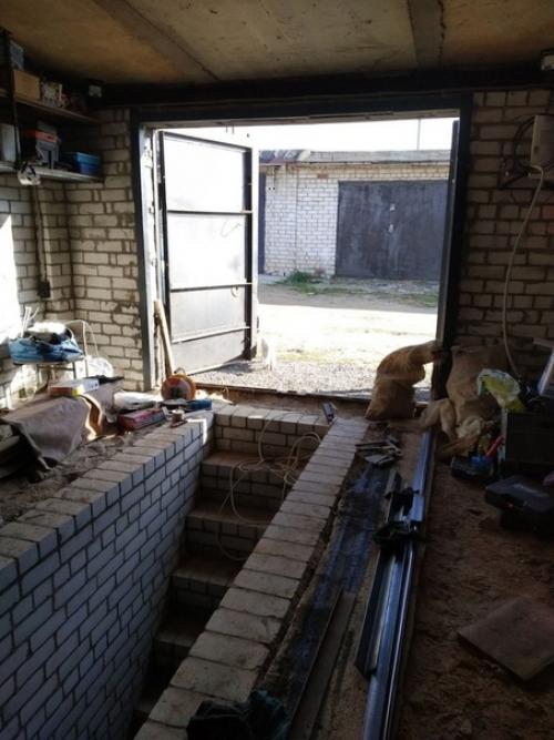 Смотровая яма в гараже своими руками. 07