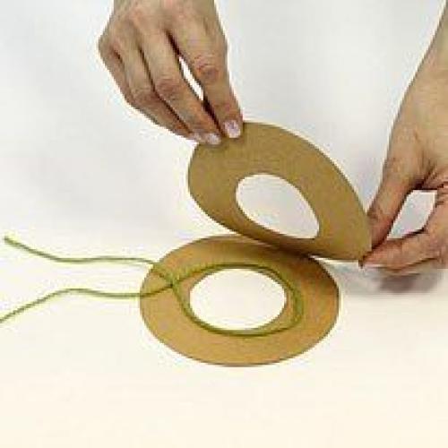 Коврик из помпонов. 05 Коврик из помпонов. 05