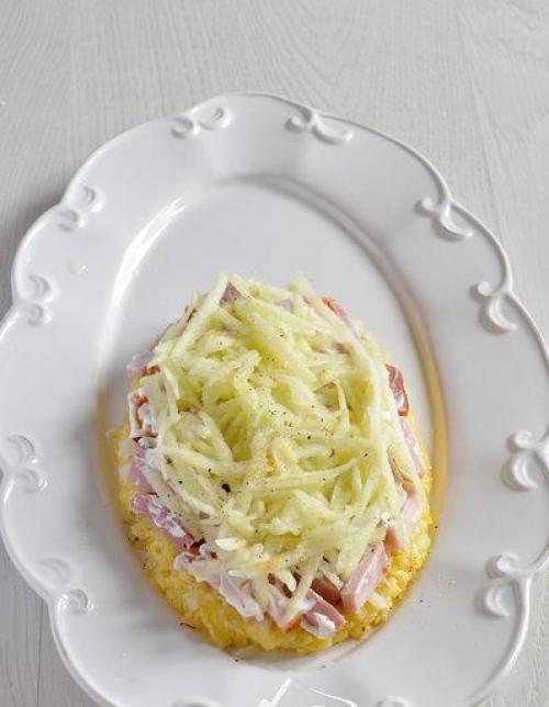 Салат Ананас.  Состав. 04 Салат Ананас.  Состав. 04