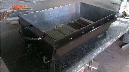 Мангал из металла своими руками. 04