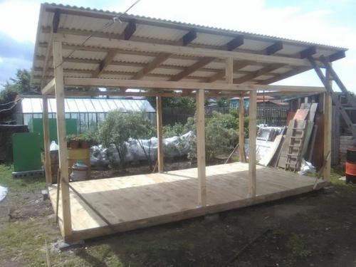 Построили с женой за 2 недели. 04