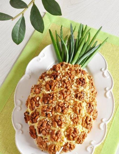 Салат Ананас.  Состав. 08 Салат Ананас.  Состав. 08