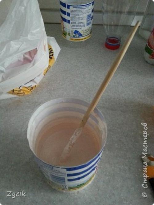 Грибы из гипса. 02