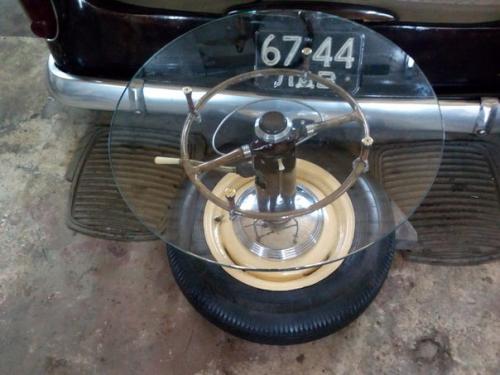 Ретро - мебель из автомобиля. 07