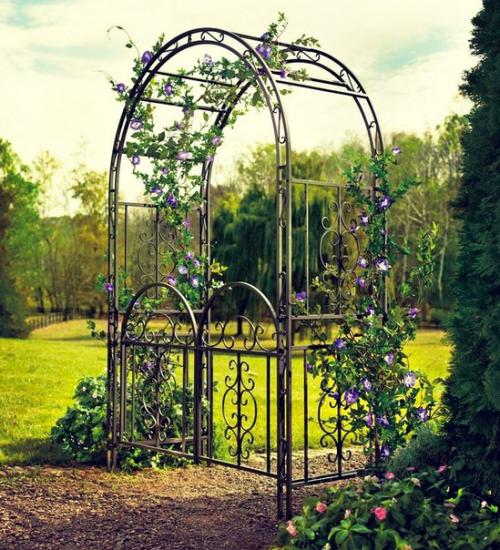 Чем же отличается пергола от беседки? 01