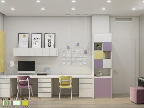 Детская для двух девочек. 03