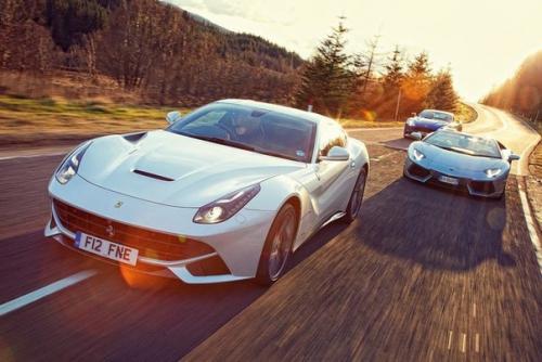 Vanquish vs F12 vs Aventador. 01