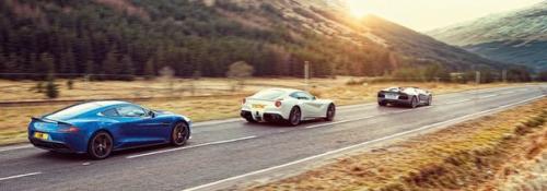 Vanquish vs F12 vs Aventador. 03