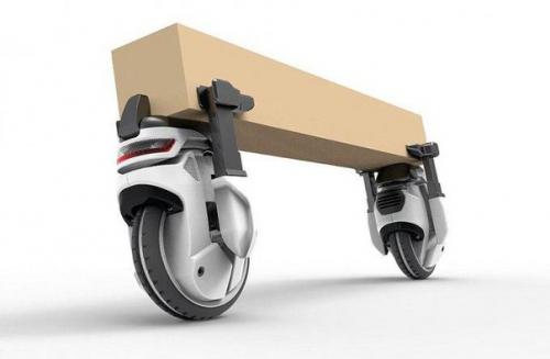 Концепт дрона для перевозки грузов. 05 Концепт дрона для перевозки грузов. 05