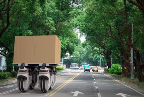 Концепт дрона для перевозки грузов. 01 Концепт дрона для перевозки грузов. 01