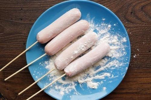 Корн дог (или сосиска в тесте. 02