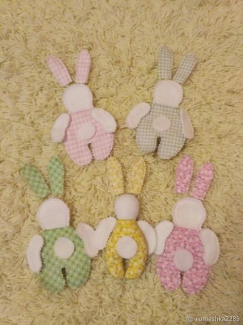 Мы шьем заек для малышей. 07