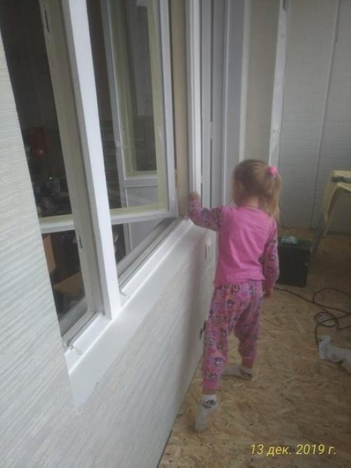 Ремонт на нашей лоджии. 07