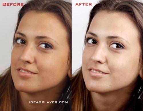 Как смягчить кожу без потери текстуры в фотошопе. 04