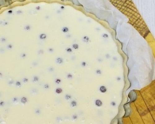 Пирог с клюквой и сметаной. 05 Пирог с клюквой и сметаной. 05