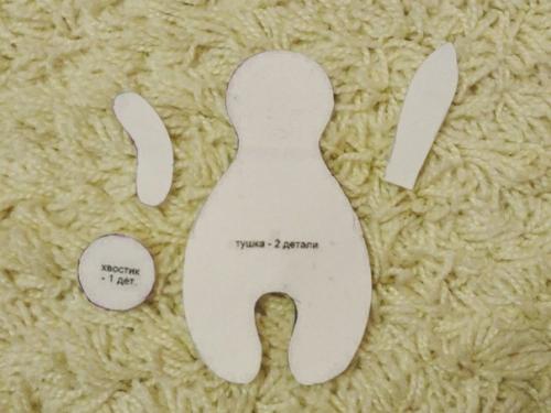 Мы шьем заек для малышей. 01