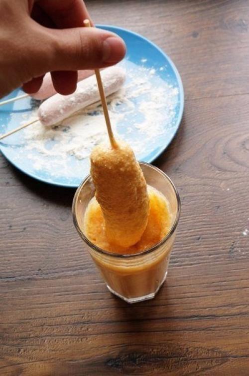 Корн дог (или сосиска в тесте. 04