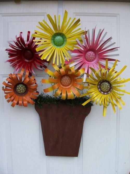 Объёмные аппликации из бумаги. 05