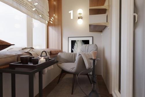 Какой вариант обустройства лоджии вам больше нравится? 01