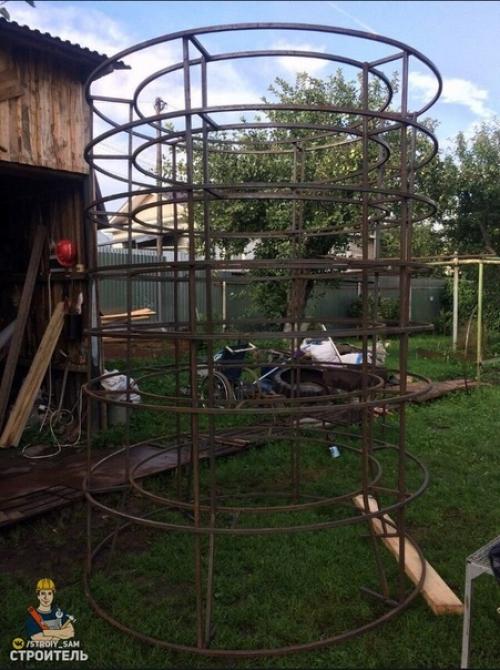 Нестандартный погреб смастерил. 01