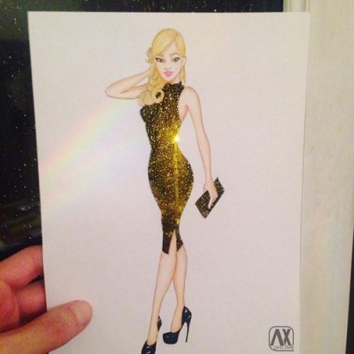 Эдгар Артис - иллюстратор из Армении, который создает невероятные эскизы различных платьев. 09