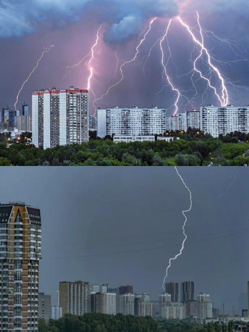 Мощный шторм на Москву надвигается. 01