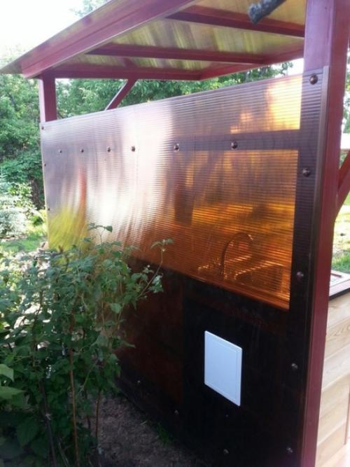 Соорудил вот такую кухоньку на даче. 03