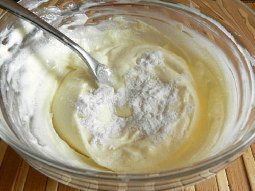 Творожный пирог с какао. 02