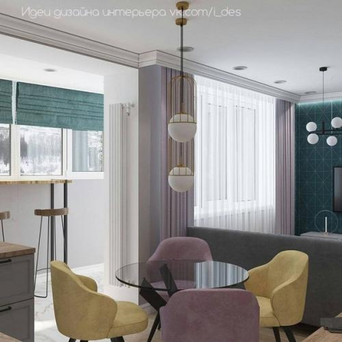 Квартира - студия.  Как вам такой дизайн? 02