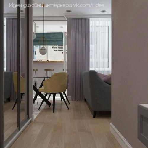 Квартира - студия.  Как вам такой дизайн? 05