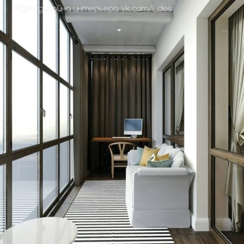 Какой вариант оформления лоджии вам понравился больше всего: 1 или 2? 02