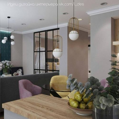 Квартира - студия.  Как вам такой дизайн? 06