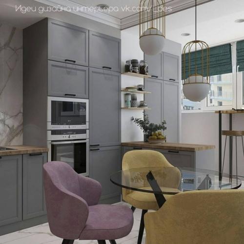 Квартира - студия.  Как вам такой дизайн? 03