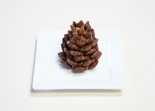 Шишки из шоколадных хлопьев. 07